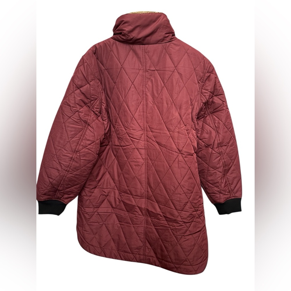 Weatherproof Red Quilted Puffer Jacket - Picture 2 of 4